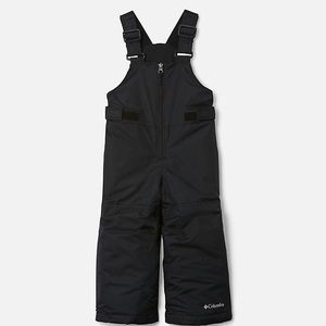 Kids columbia black snow ski bib overalls pants